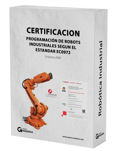 Certificación Programacion de robots industriales según el estandar EC0972