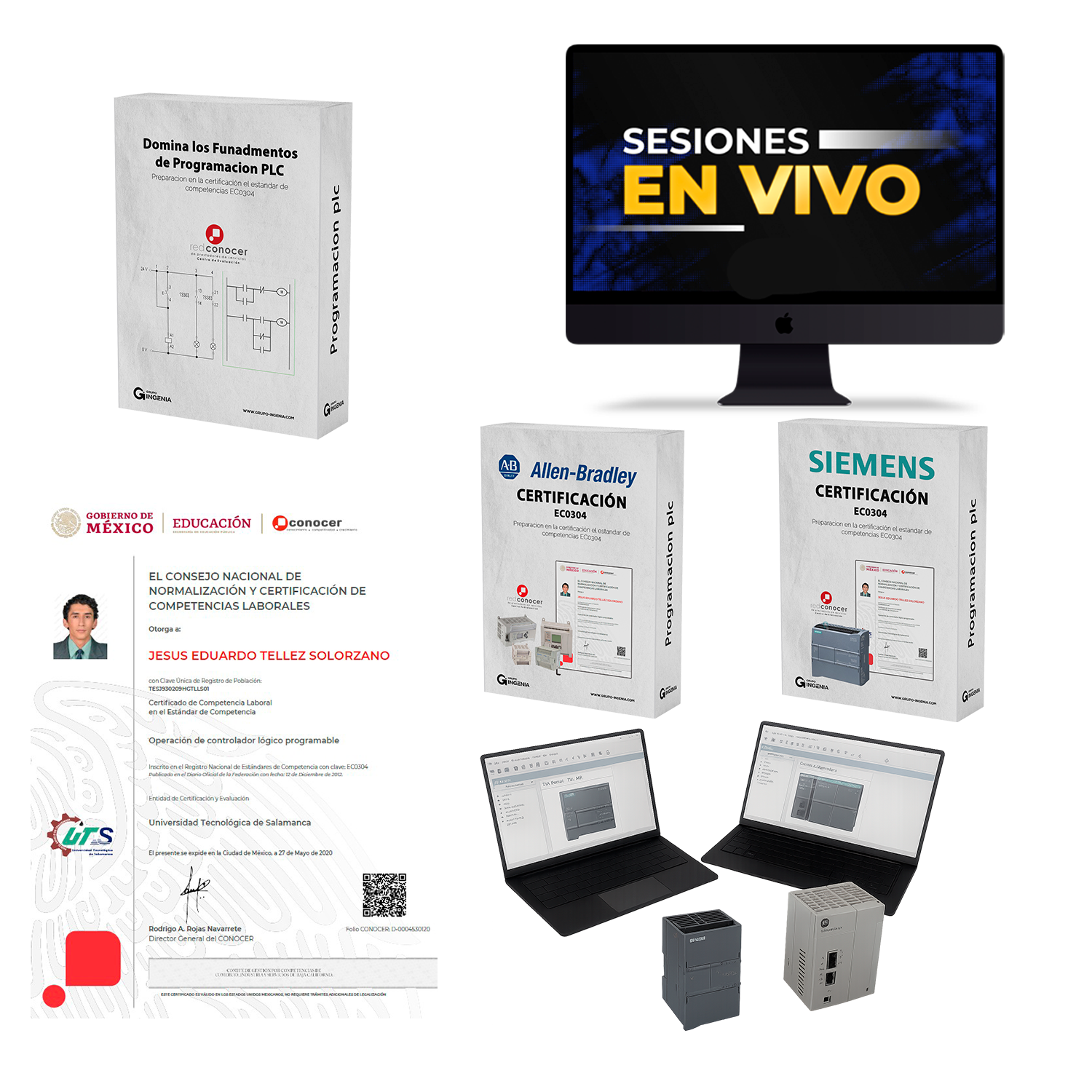 Pack Certificación Como Programador PLC