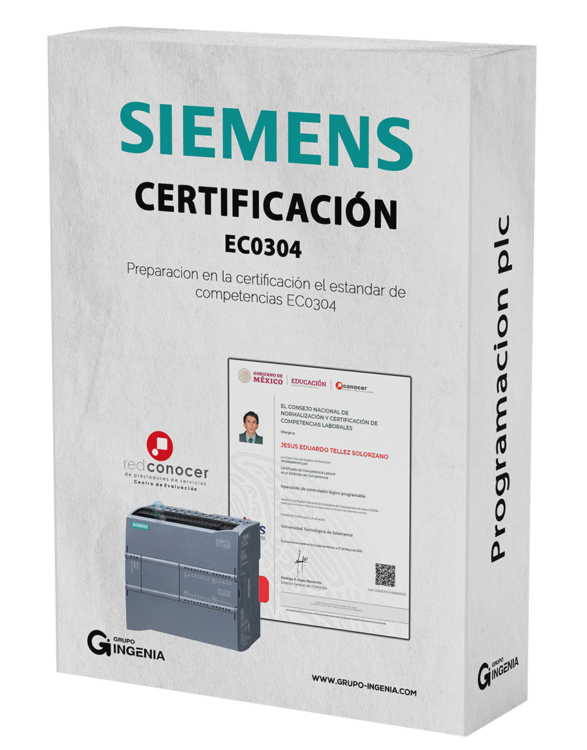 Programador PLC SIEMENS según el Estandar EC0305