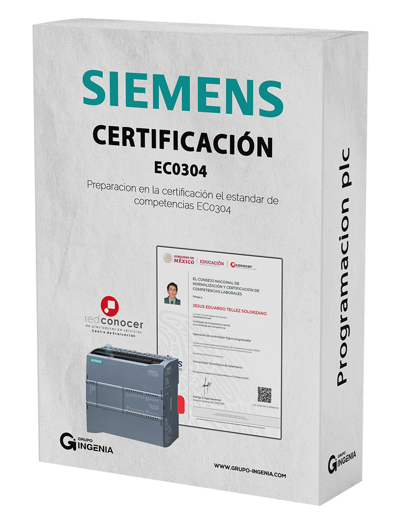 Programador PLC SIEMENS según el Estandar EC0304